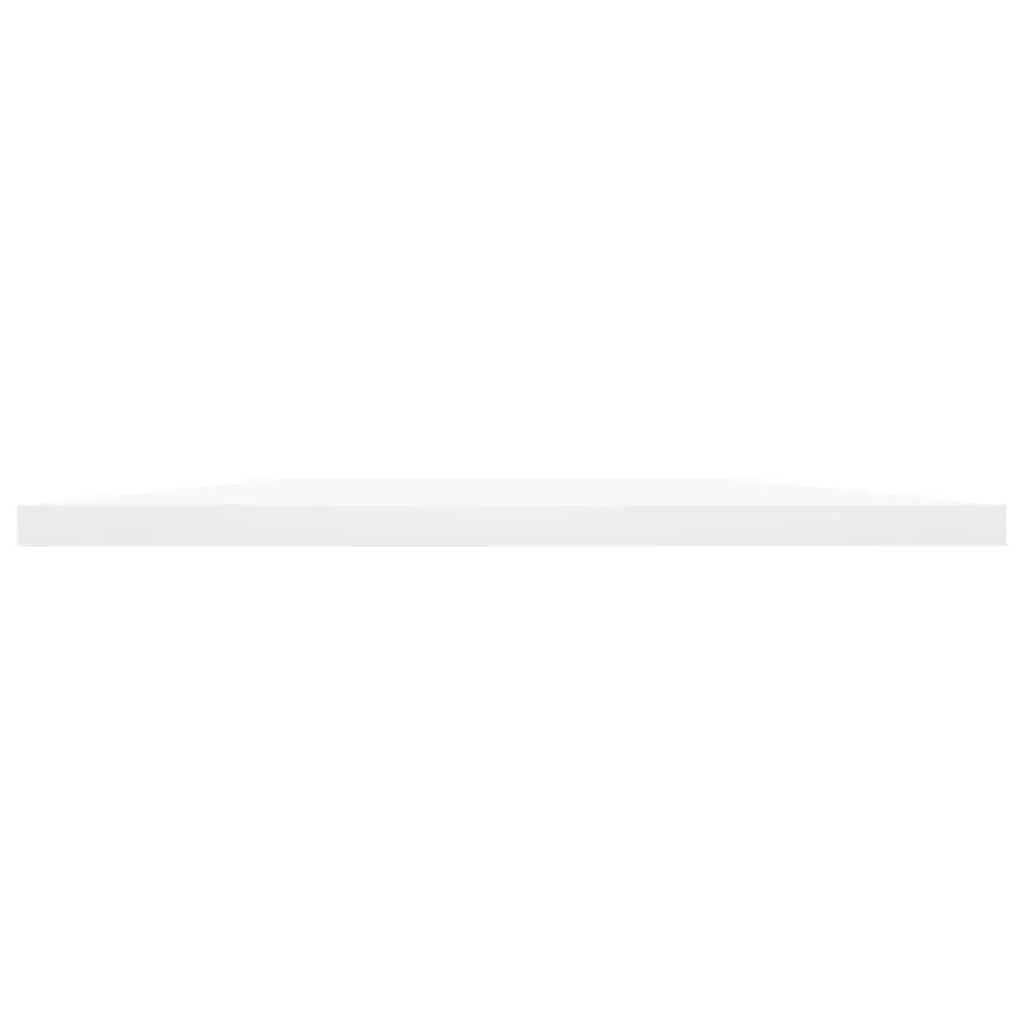 Floating Shelf Boards 4 Pack White Wall Mounted Storage Shelving Solution
