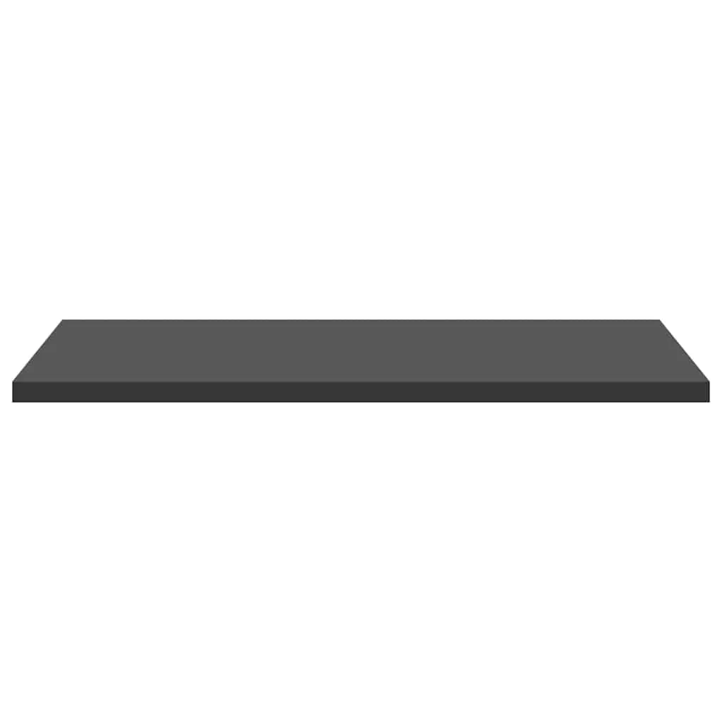 4 Grey Floating Bookshelf Boards