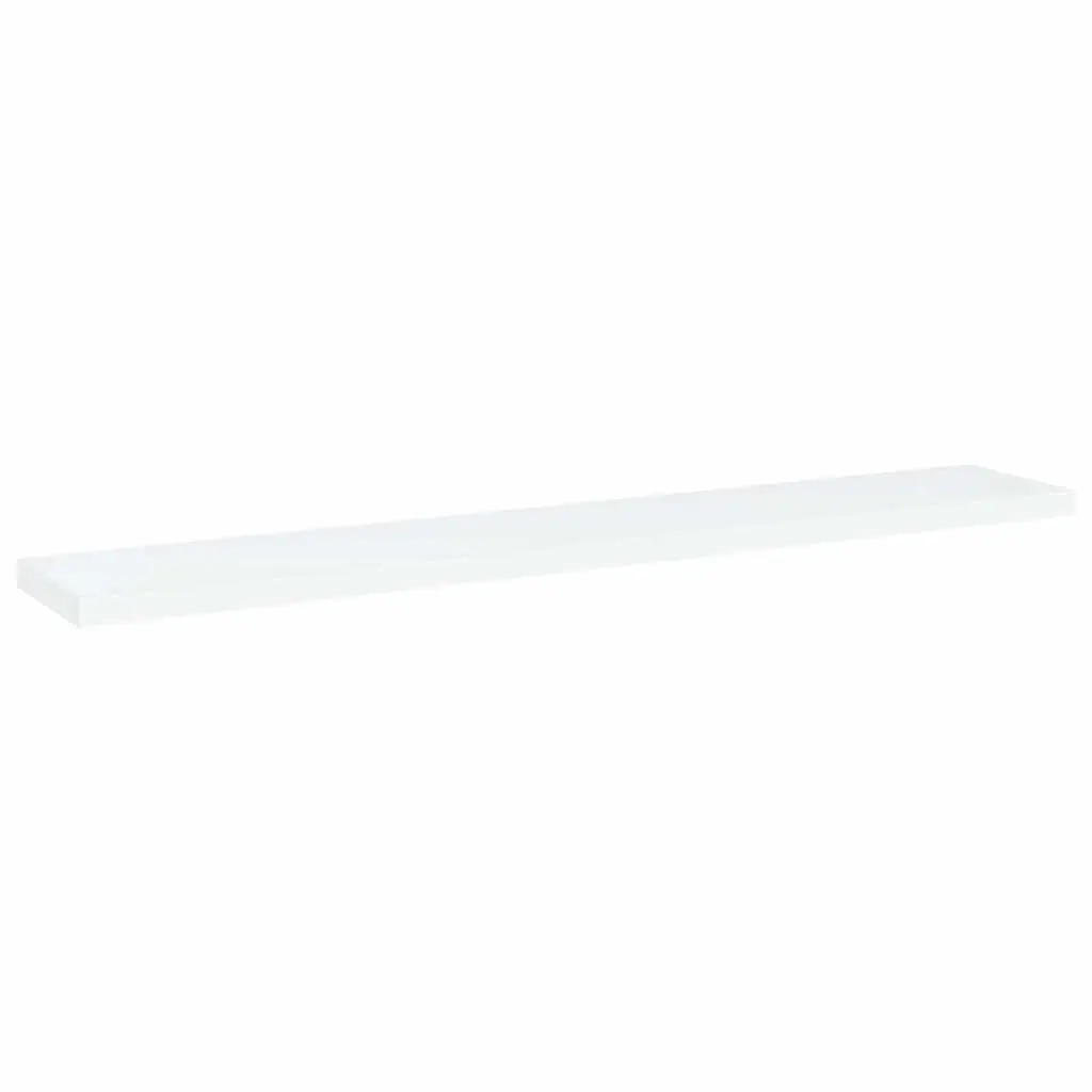 Bookshelf Boards Storage Shelves White 60x10x1.5 cm Engineered Wood Panels 4 Piece