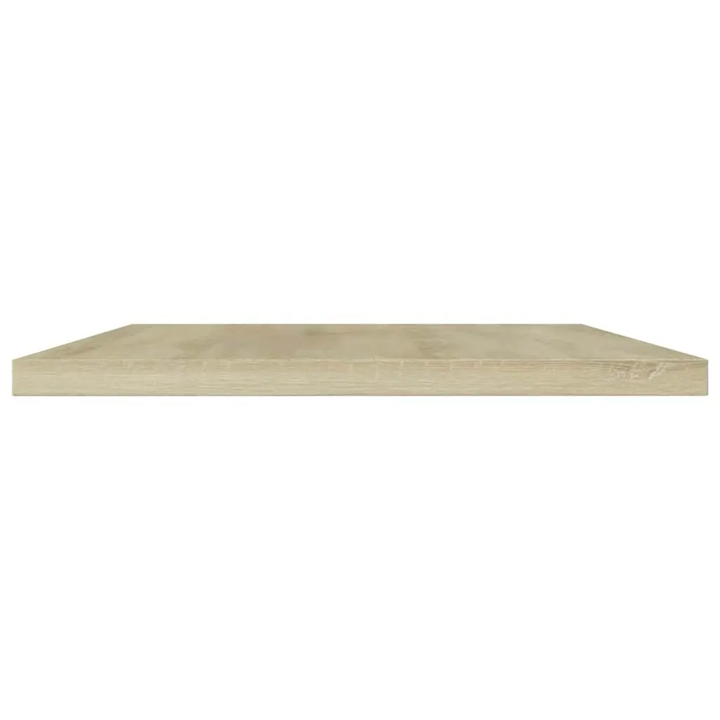 Bookshelf Boards for Storage 60x20x1.5 cm Sonoma Oak 4 Piece Wood Shelving Panels