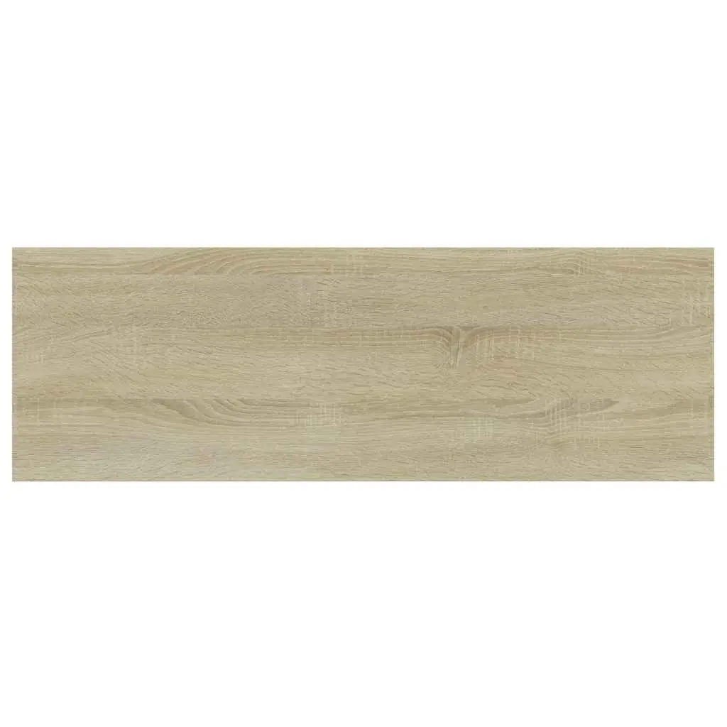 Bookshelf Boards for Storage 60x20x1.5 cm Sonoma Oak 4 Piece Wood Shelving Panels
