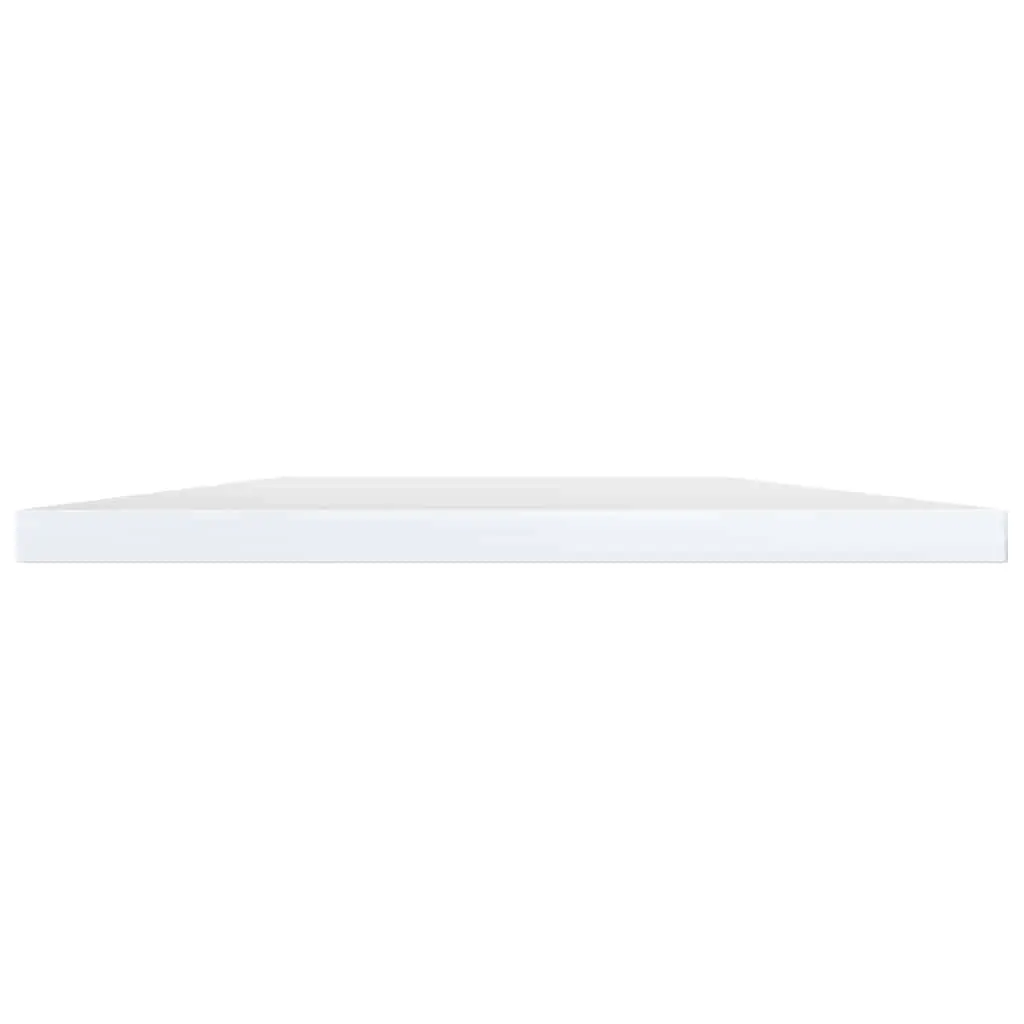 Engineered Wood Bookshelf Boards 60x20x1.5 cm White Storage Shelves Set of 4