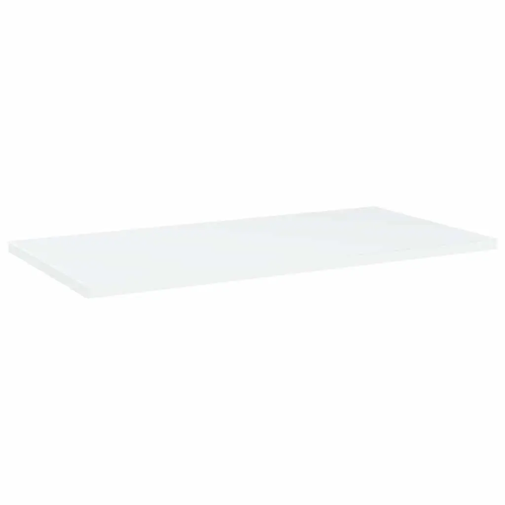 Bookshelf Boards for Storage 60x30x1.5 cm White Engineered Wood 4 Piece