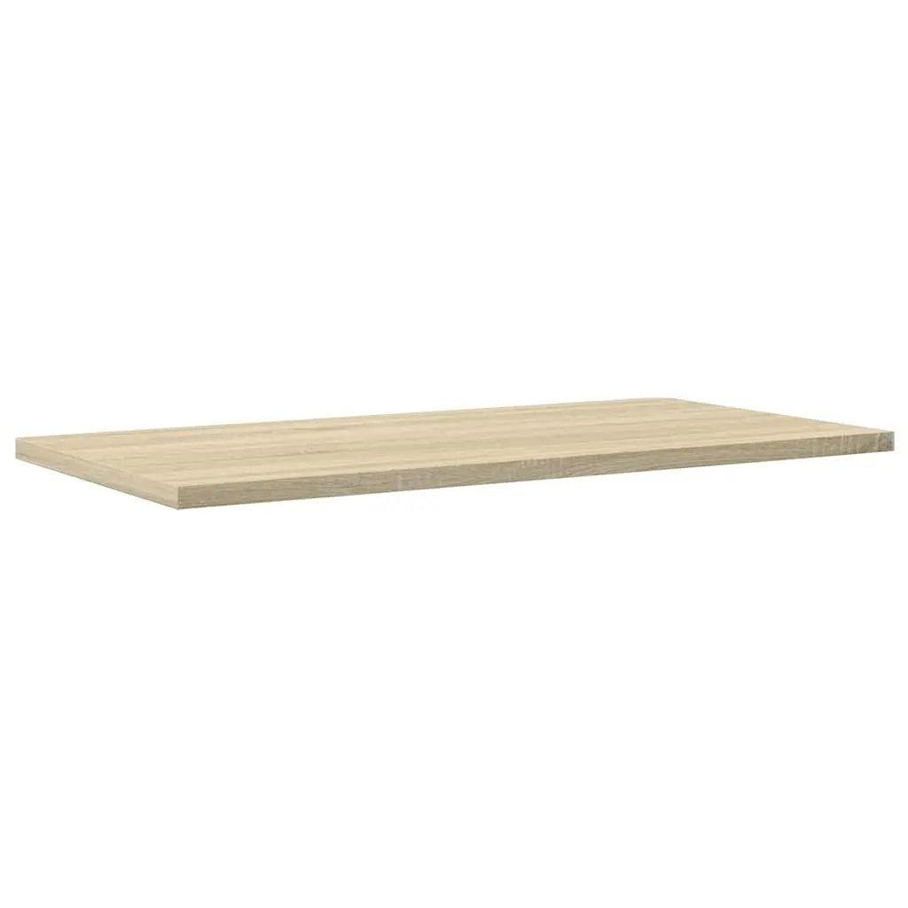 Bookshelf Boards 4 pcs Sonoma Oak 60x30x1.5 cm Engineered Wood Storage Shelves