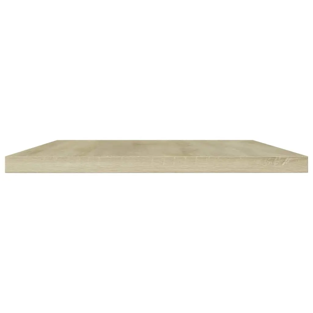 Bookshelf Boards for Storage 60 x 30 x 1.5 cm Sonoma Oak 8 Piece