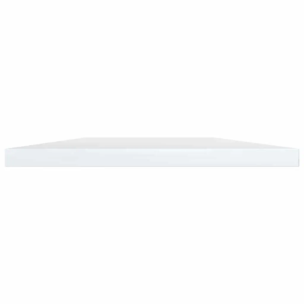 Floating Shelf Boards Set 4 Pieces White Wall Mount Storage Display Shelving
