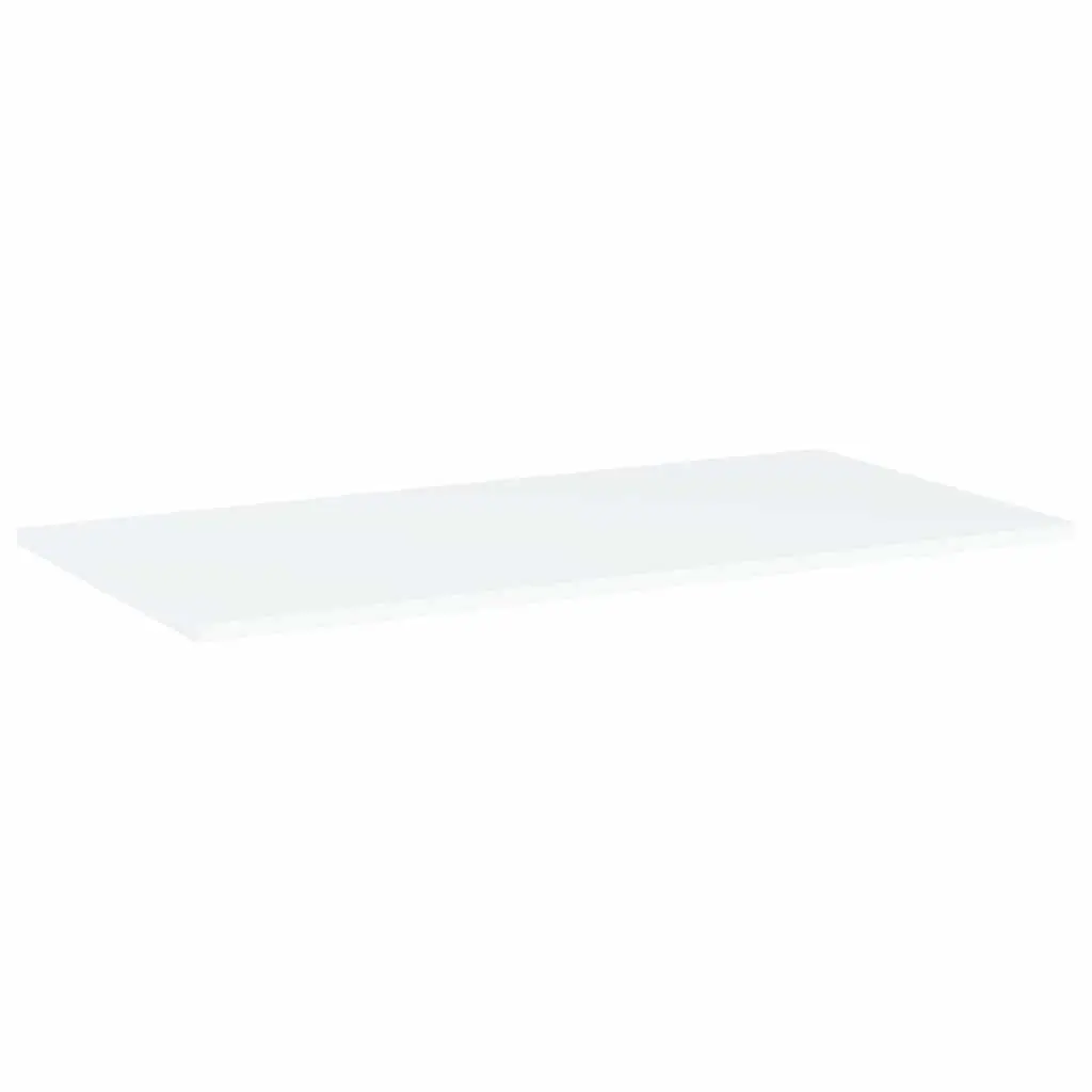 Floating Shelf Boards for Home Bedroom Living Room Office 80 x 40 x 1.5 cm 4 Piece White Wall Mount Storage Shelves