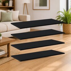 Floating Shelf Boards 80 x 40 cm – 4 Pack