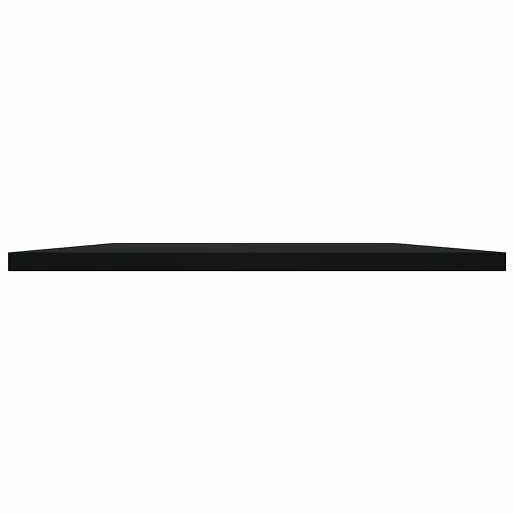 Floating Shelf Boards 4 Pack Black Wall Mount Storage Shelving Unit Organiser