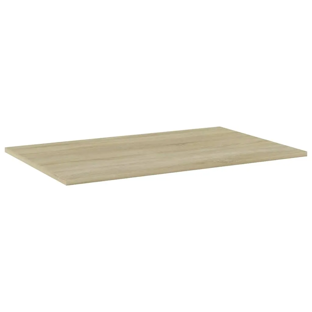 Floating Shelf Boards 4 pcs Brown Storage Wall Mounted Bookshelf Organiser