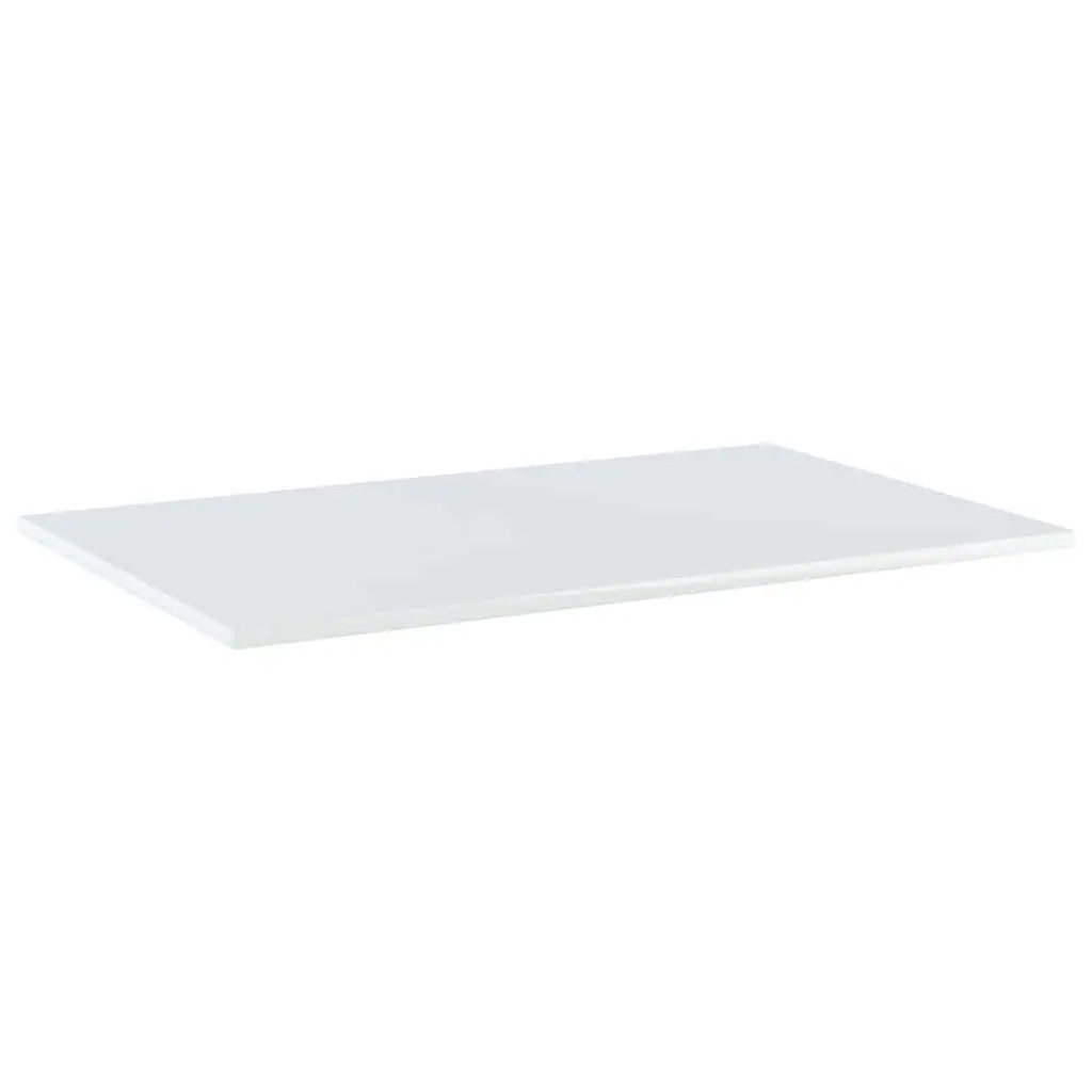Floating Shelves Boards 4 Pcs White Wall Mounted Storage Display Organizer