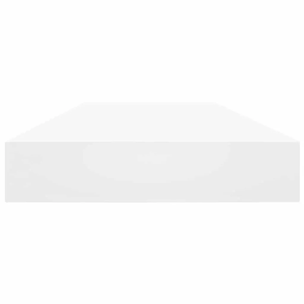White Floating Bookshelf Boards (4 pcs)