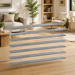 Engineered Wood Bookshelf Boards, Set of 8, 100x10x1.5 cm