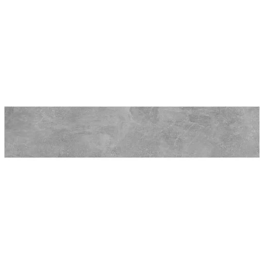 Floating Shelf Boards for Wall Mount Storage Grey 100 x 20 x 1.5 cm 8 Piece