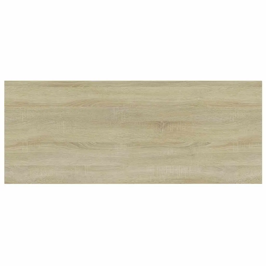 Floating Shelves Boards 4 Pack Wall Mounted Storage Engineered Wood Brown
