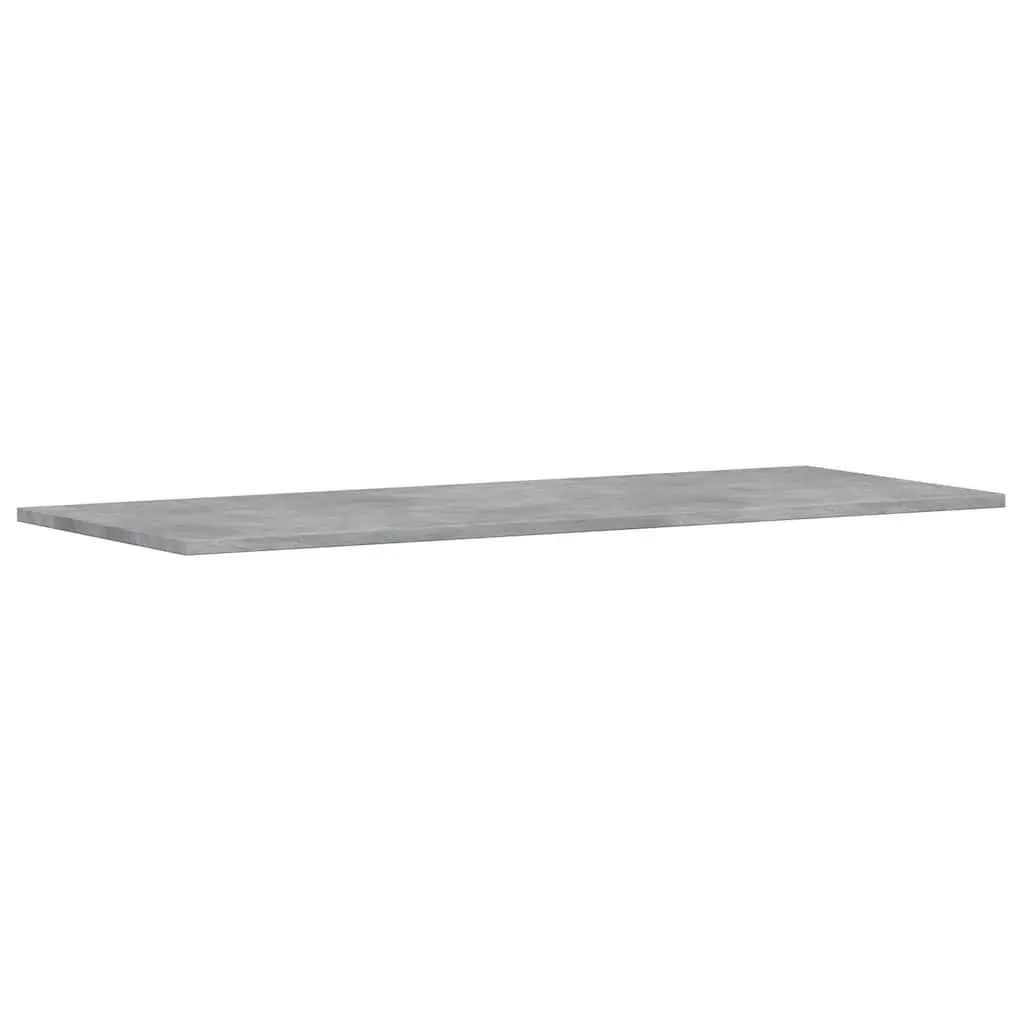 4 Grey Floating Shelf Boards