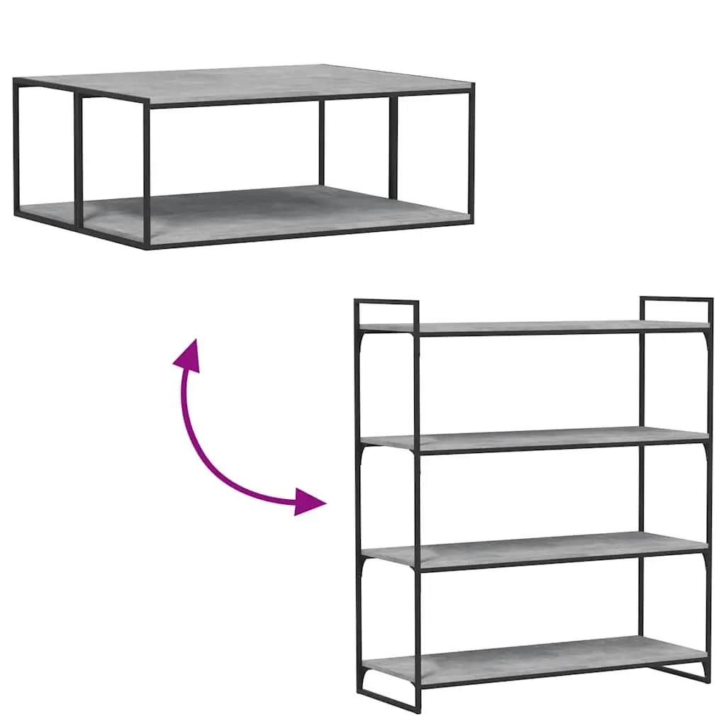 4 Grey Floating Shelf Boards