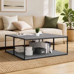 Bookshelf Boards 4 Pieces Grey Wall Storage Shelves Floating Display Panels