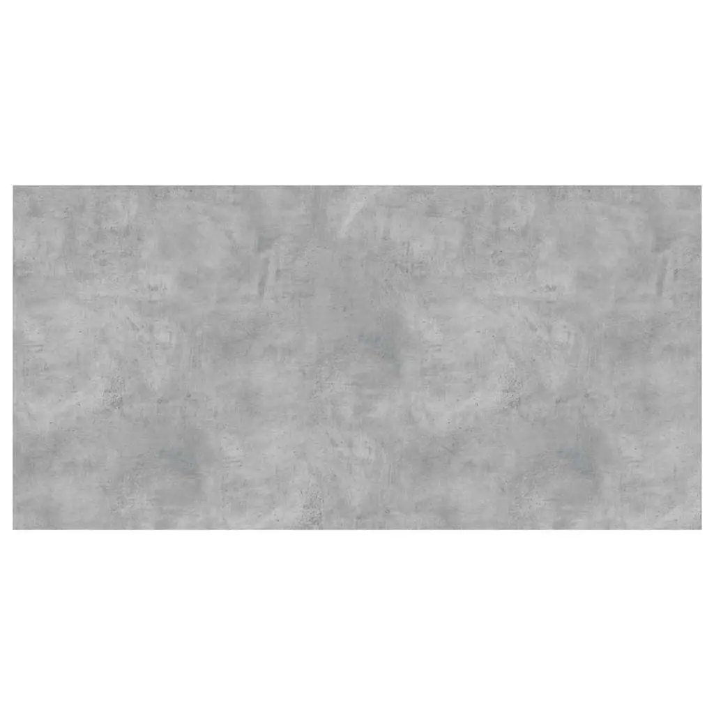 Bookshelf Boards 4 Pieces Grey Wall Storage Shelves Floating Display Panels
