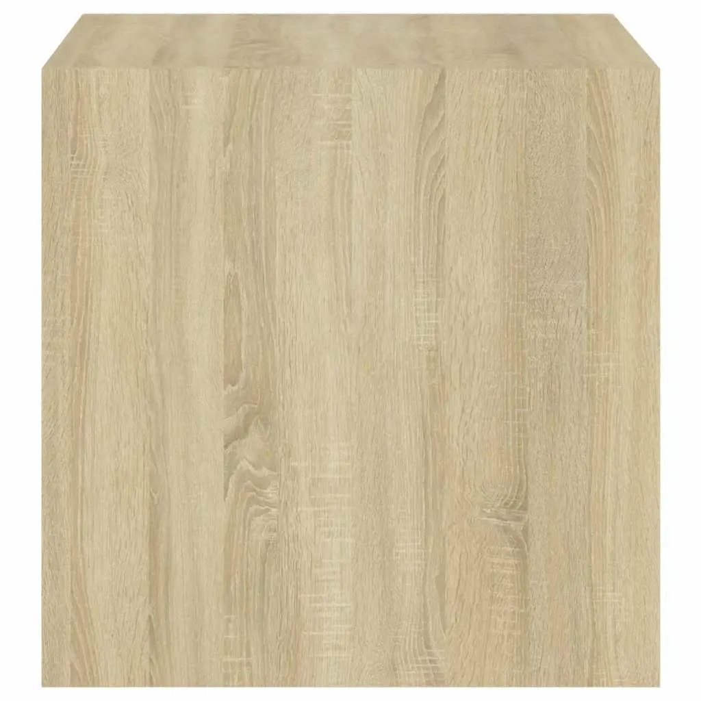 Wall Cabinet for Storage 37x37x37 cm Brown Set of 2
