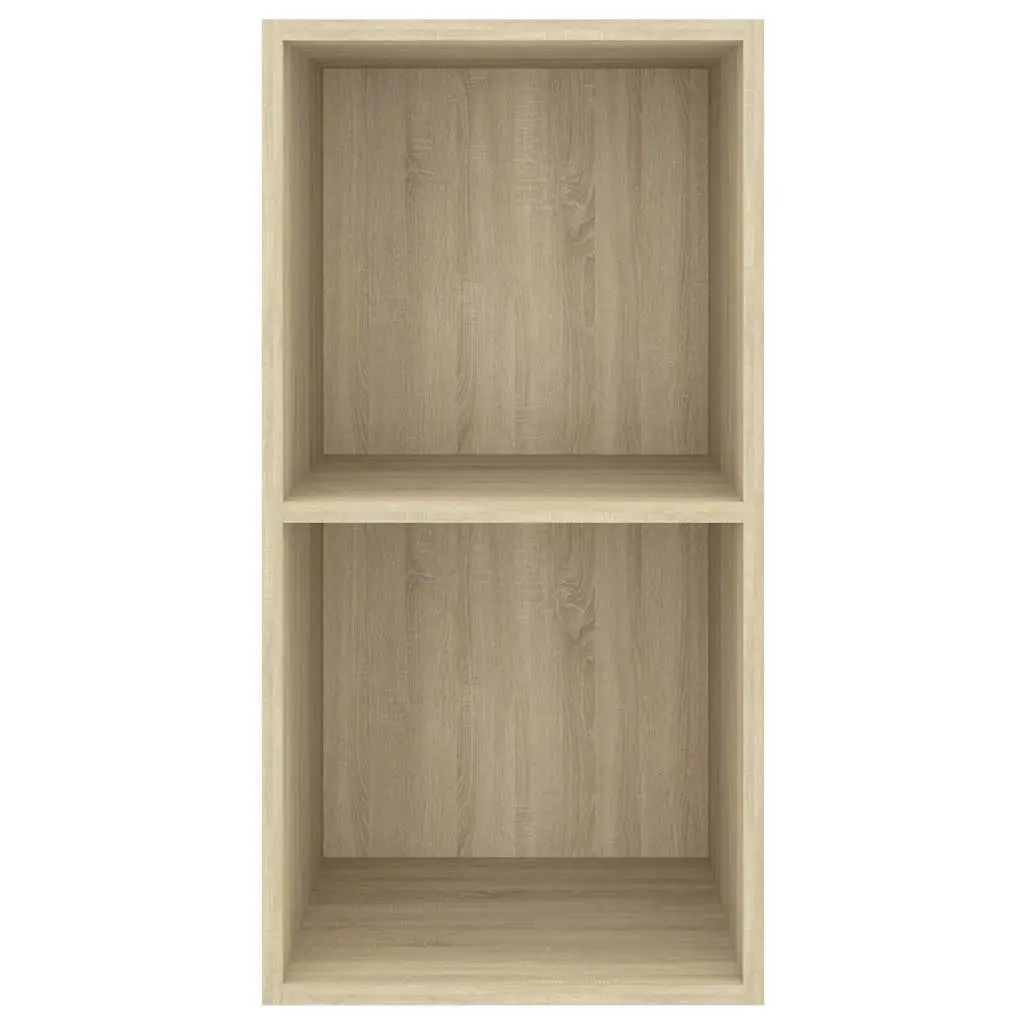Wall-mounted TV Cabinet Living Room Brown Engineered Wood 37x37x72cm