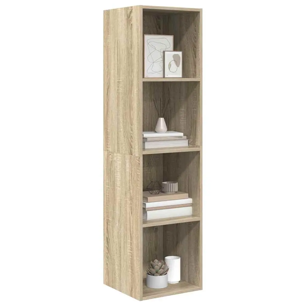 Wall-mounted TV Cabinet for Home Entertainment Space 37 x 37 x 142.5 cm