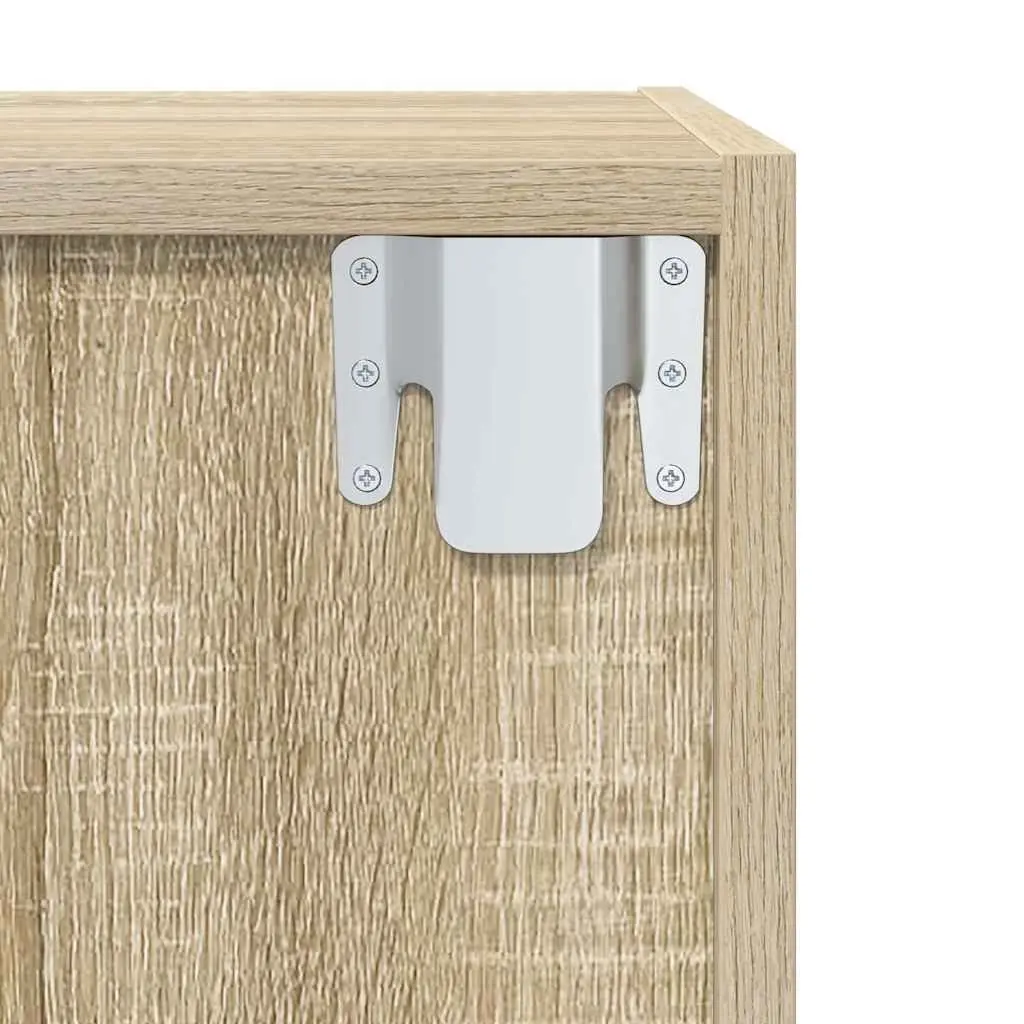 Wall-mounted TV Cabinet for Home Entertainment Space 37 x 37 x 142.5 cm