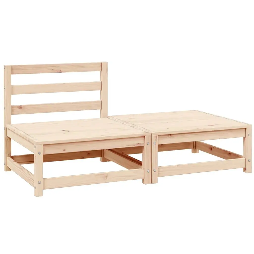 2 Piece Modular Outdoor Lounge Set