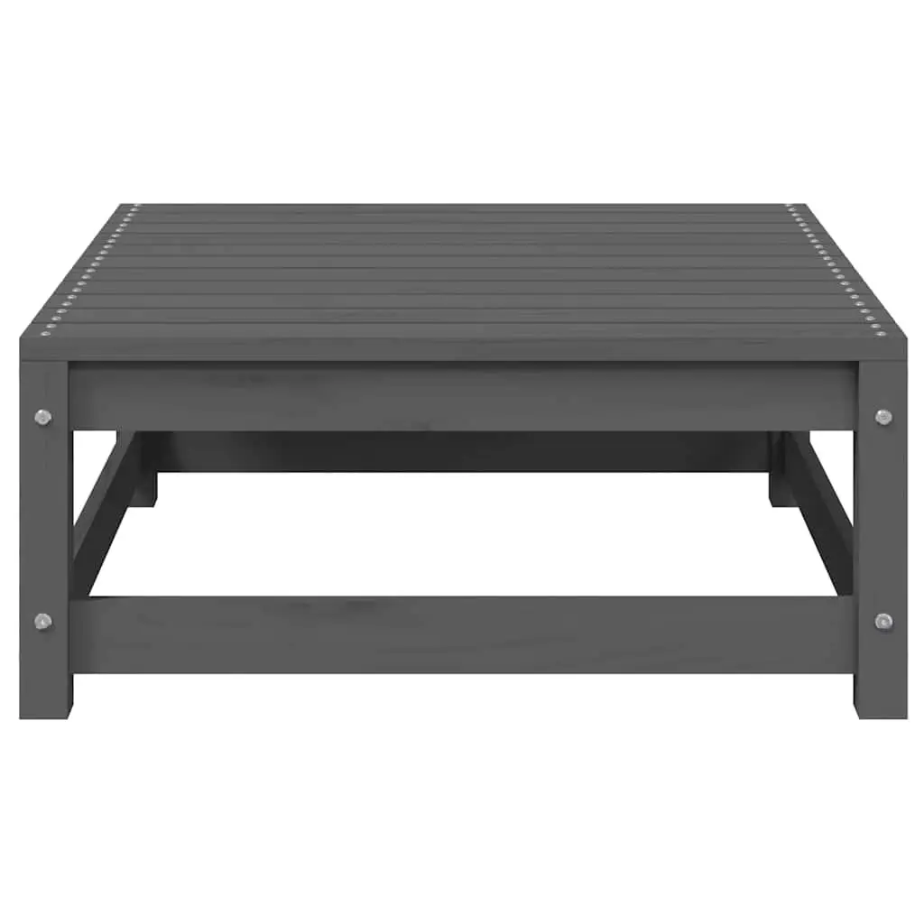 Outdoor Sectional Sofa Lounge Set 2 Piece Grey Garden