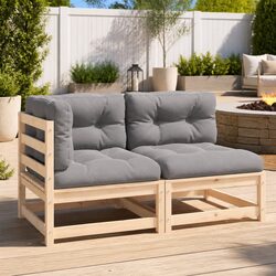 2 Piece Garden Lounge Set Specifications - Solid Pinewood