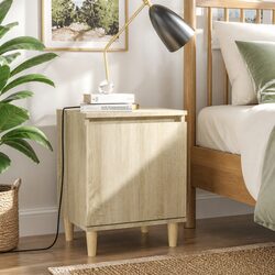 Dimensions and Features of Sonoma Oak Bedside Cabinet 40x30x50cm
