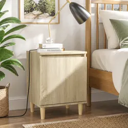 Dimensions and Features of Sonoma Oak Bedside Cabinet 40x30x50cm