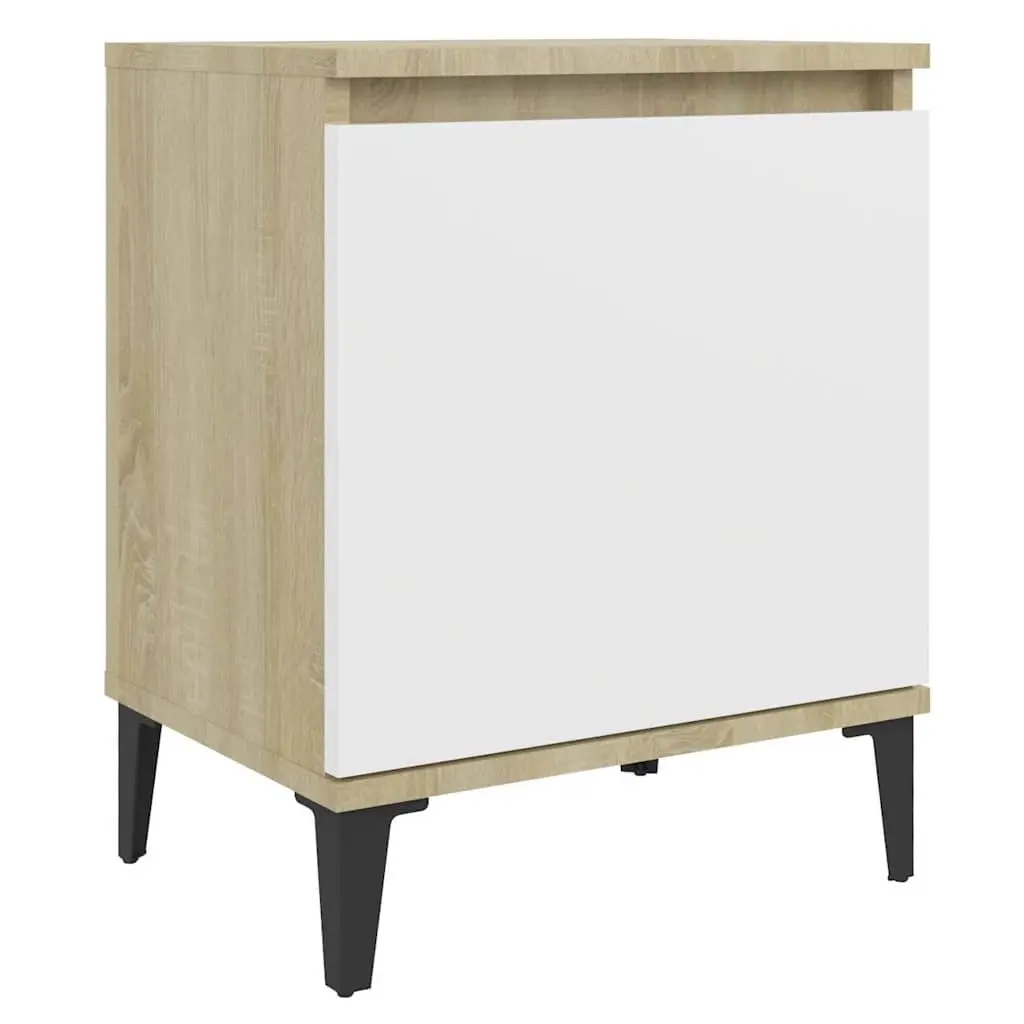 Bedside Table with Reversible Door Opening