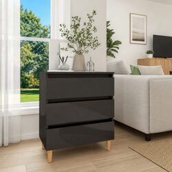 Grey Sideboard Cabinet Dimensions: 60W x 35D x 69H cm