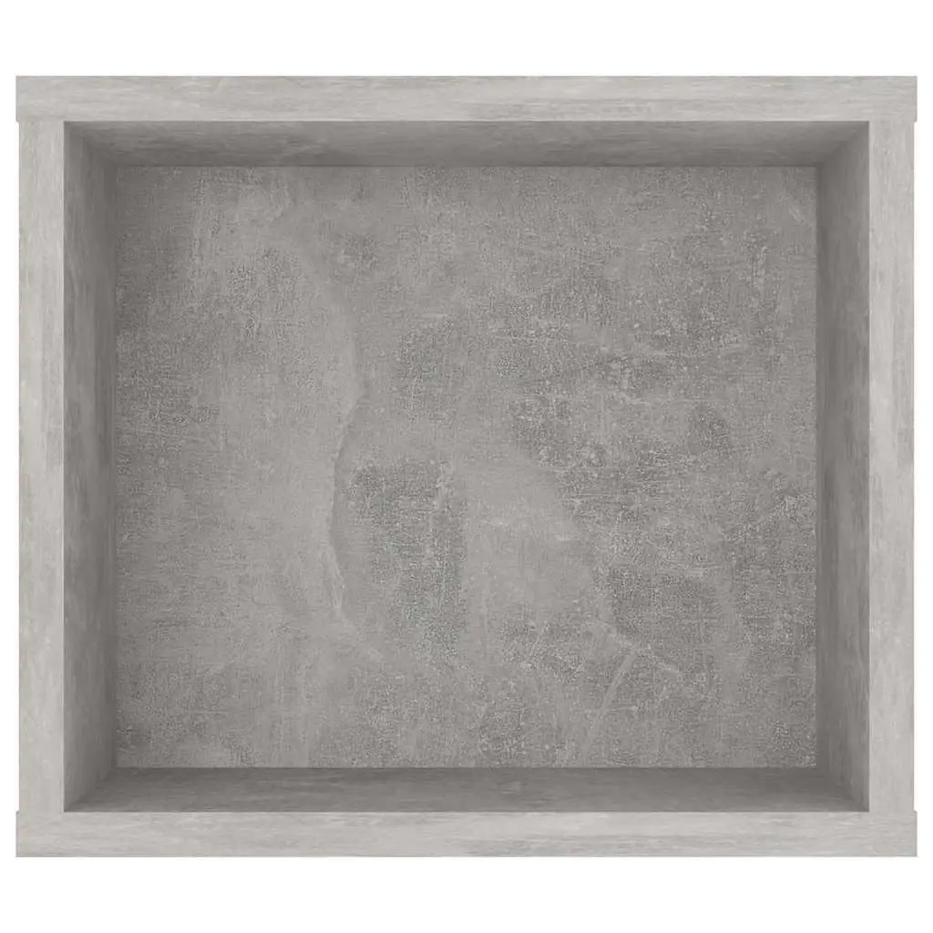 Hanging TV Cabinet for Interior Use Grey Wall-Mounted Lowboard 100 x 30 x 26.5 cm