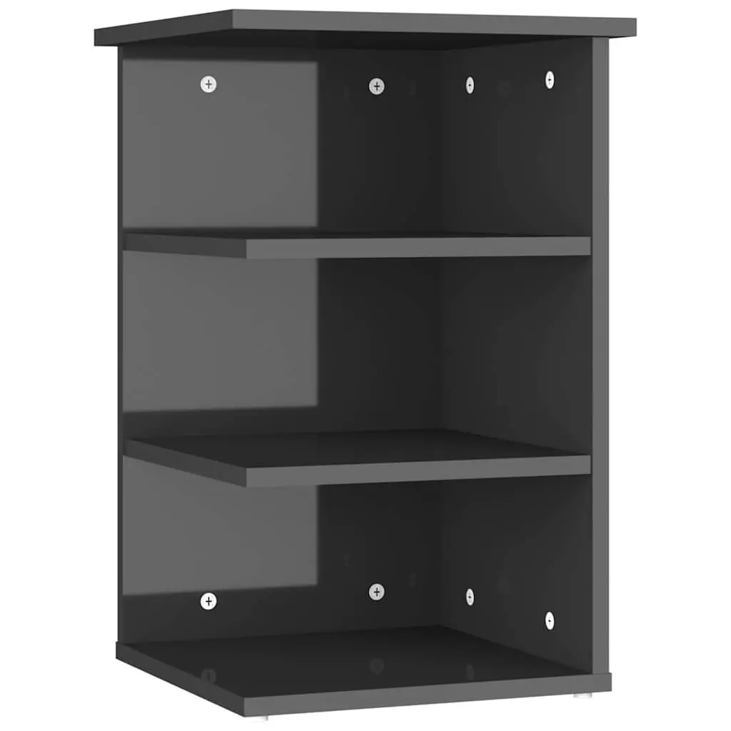 Side Cabinet for Living Room Grey 35W x 35D x 55H cm
