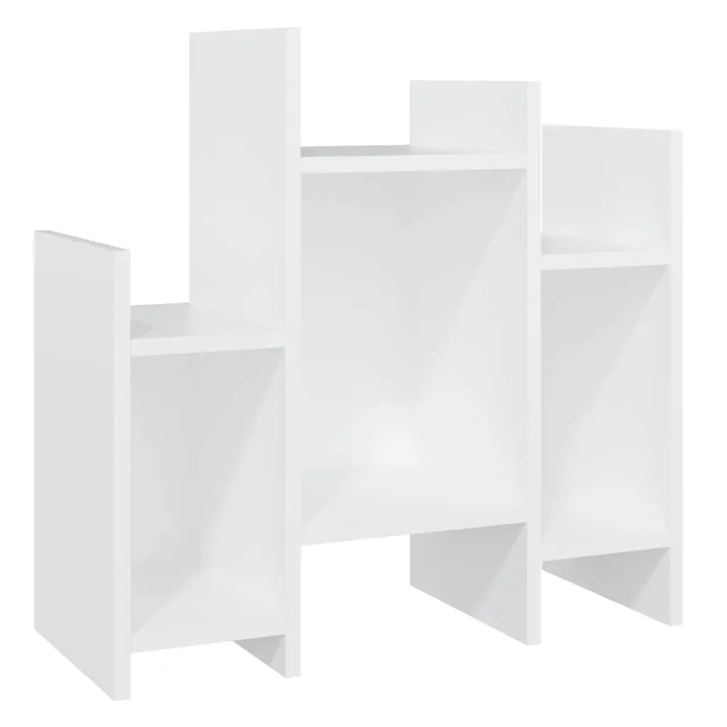 White Engineered Wood Side Cabinet