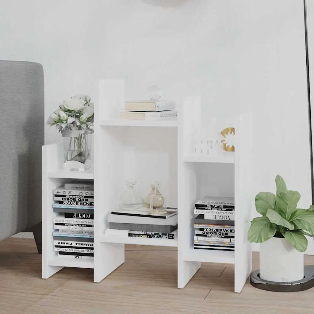 White Engineered Wood Side Cabinet