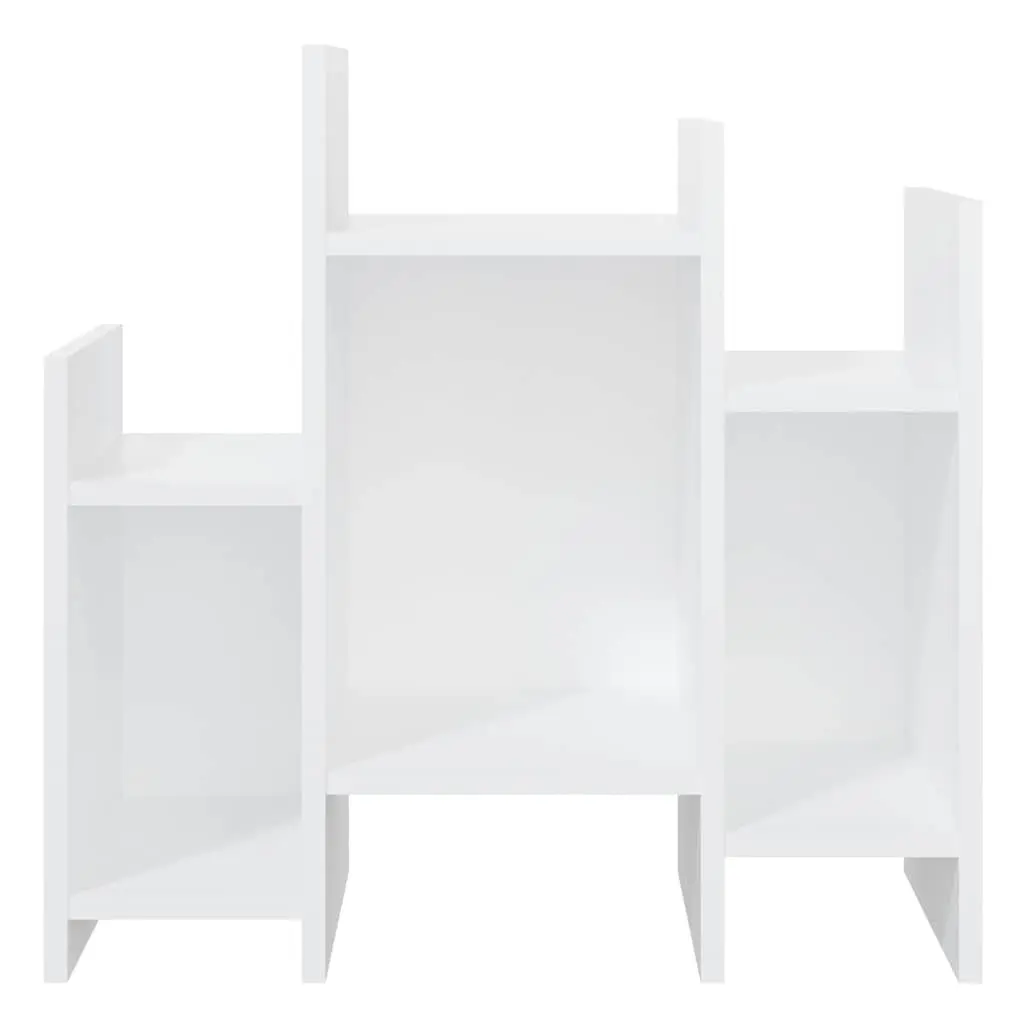 White Engineered Wood Side Cabinet