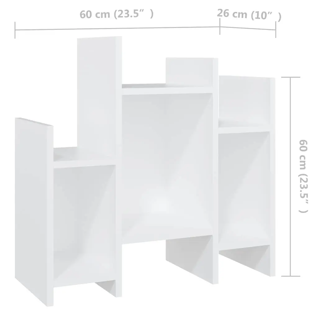 White Engineered Wood Side Cabinet