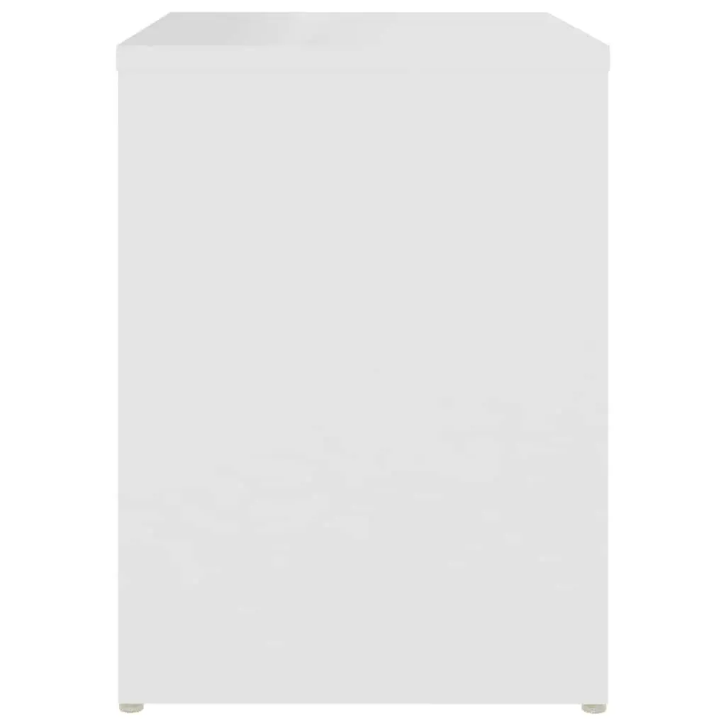 White Nightstand Cabinet, 2 Pack