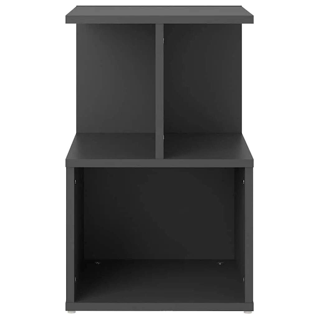 Grey Bedside Cabinet Set 2 pcs