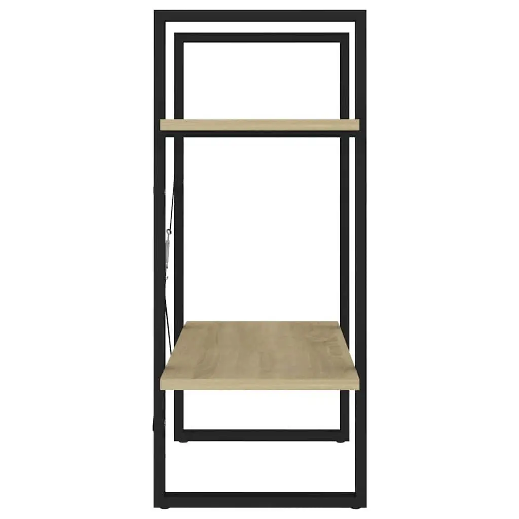 Engineered Wood 2-Tier Book Cabinet