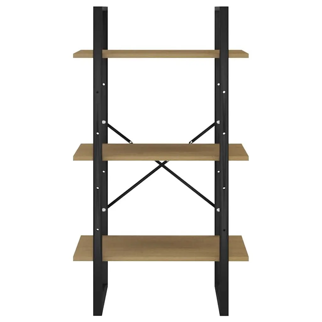 Storage Shelf 60x30x105 cm Solid Pine Wood Bookcase Standing Display Rack