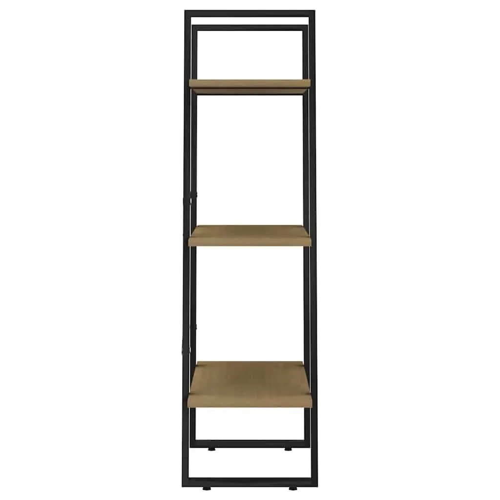 Storage Shelf 60x30x105 cm Solid Pine Wood Bookcase Standing Display Rack