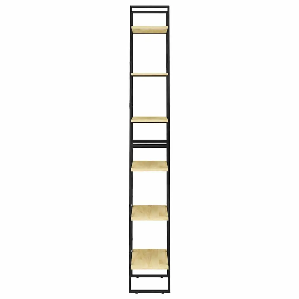 Wooden Storage Shelf for Living Areas Kitchens 60x30x210 cm