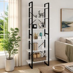 High Cabinet Specifications: 80x30x210 cm, White Finish