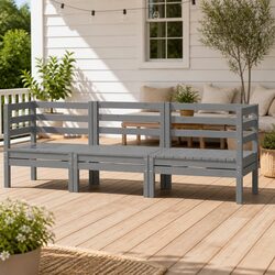 3 Piece Garden Lounge Set - Specifications & Materials