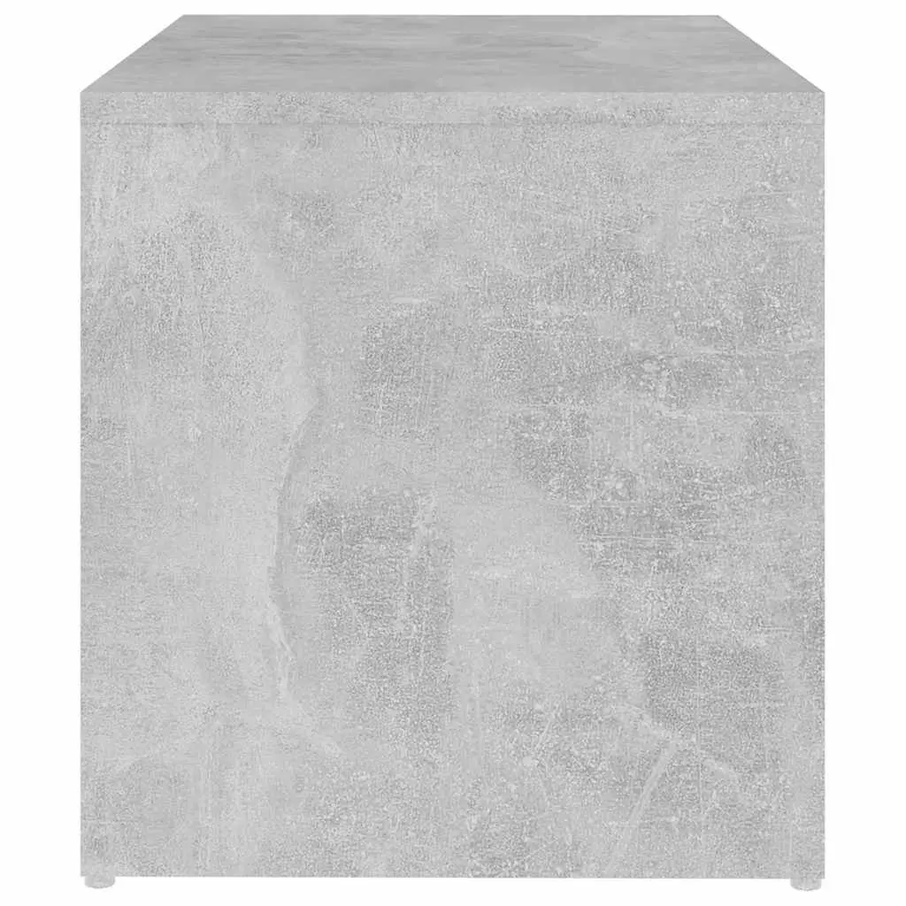 Grey End Table with Storage Capabilities