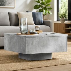 Dimensions and Specs: Grey Coffee Table 60x60x31.5cm